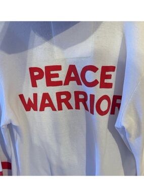 ISO AV Peace Warrior Crewneck Sweatshirt Any Size